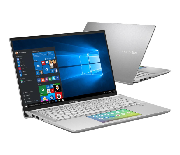 ASUS VivoBook S14 i5-8265U/8GB/512/Win10 Silver - 509090 - zdjęcie